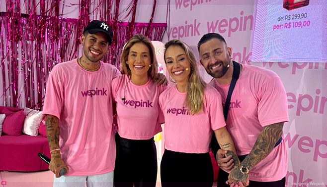 Zé Felipe, Virginia Fonseca, Samara Pink e Thiago Stabile