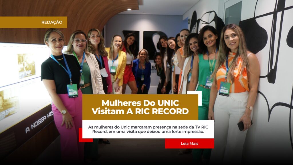 Mulheres do Unic Visitam a TV Ric Record