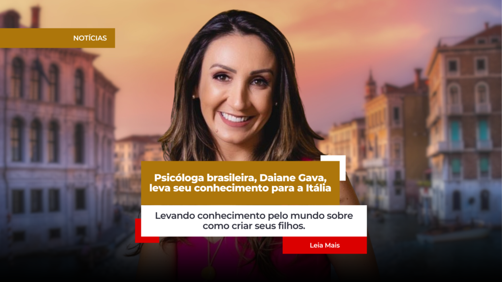 Psicóloga brasileira, Daiane Gava, leva seu conhecimento para a Itália capa