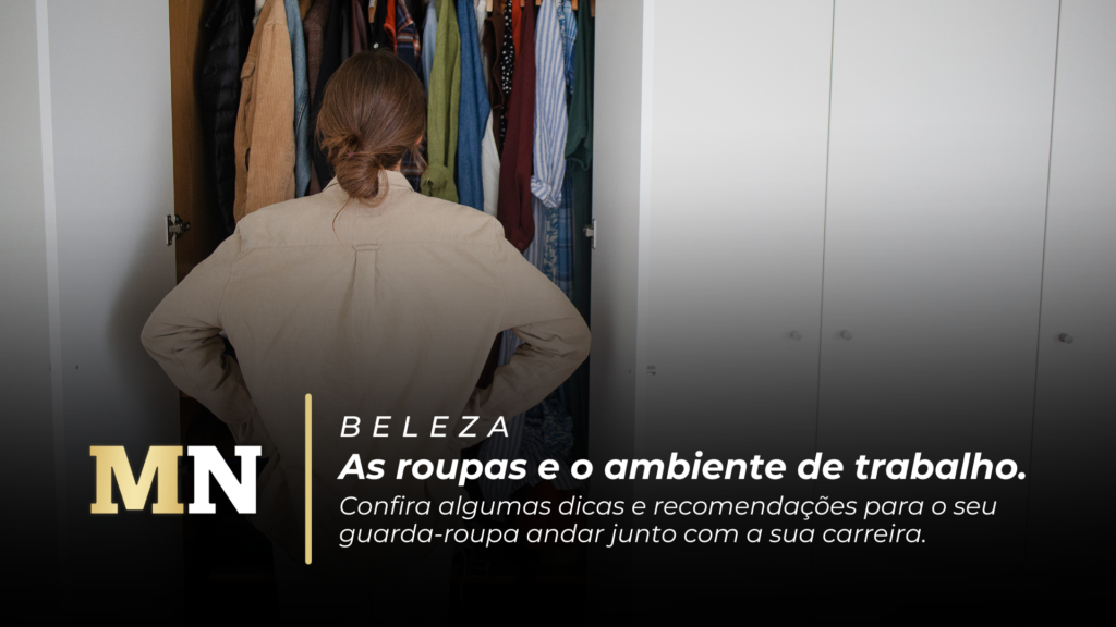 As roupas e o ambiente de trabalho capa