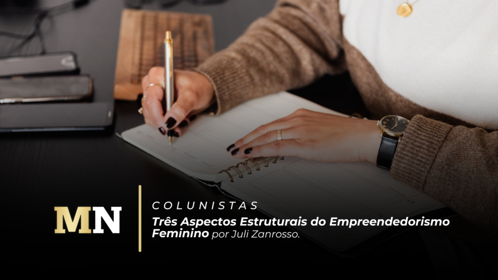 Três Aspectos Estruturais do Empreendedorismo Feminino capa