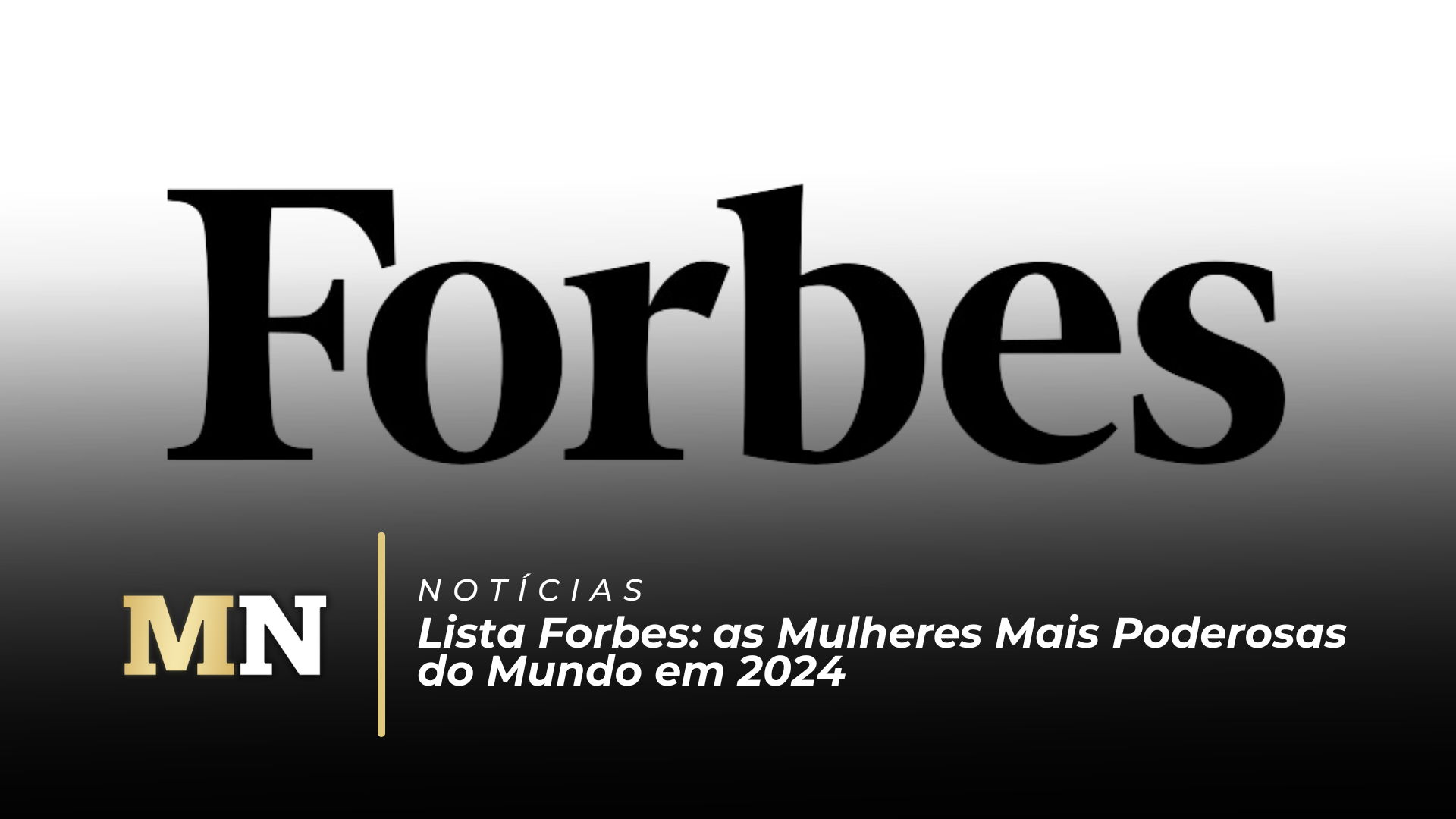 Lista Forbes as Mulheres Mais Poderosas do Mundo em 2024 capa