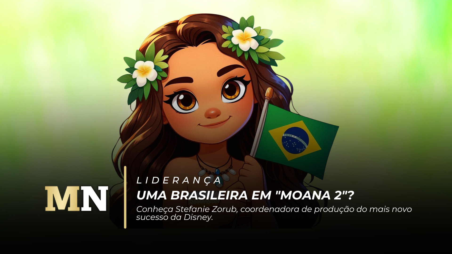 UMA BRASILEIRA EM MOANA 2 capa